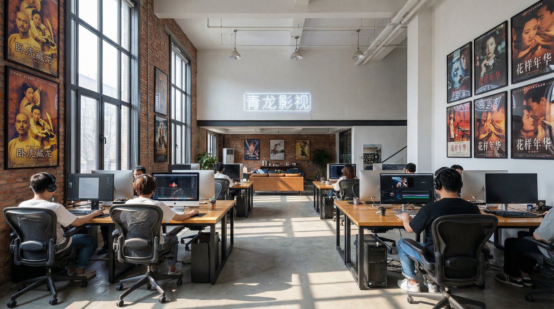 蜜桃公司办公环境